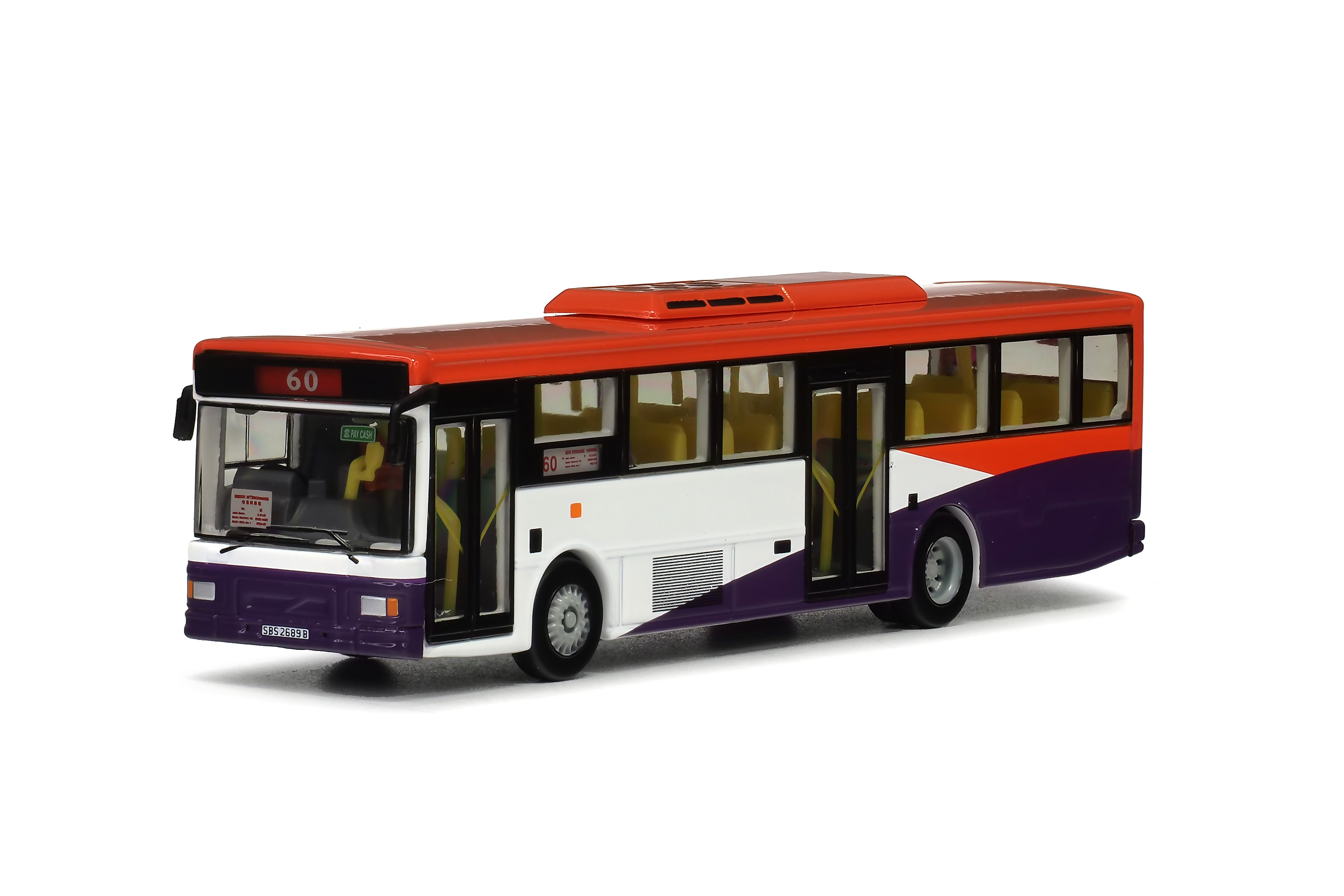 110SGBDM060W 1:110 新加坡 B10M DM3500 巴士 (60)