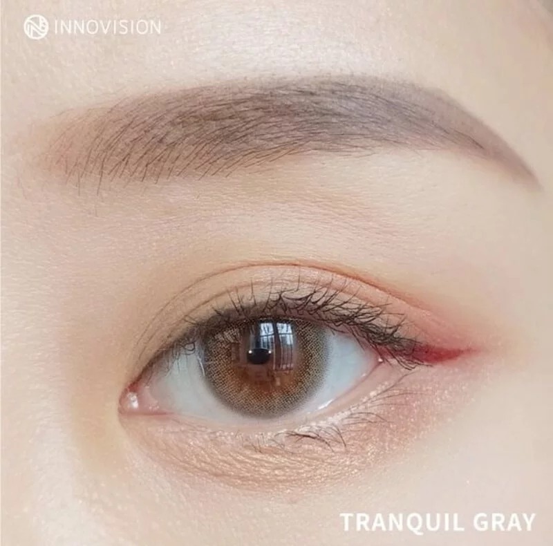 Karacon CHIC CHIC 55% 1 Day #13 Peach Brown 甜桃棕｜日拋彩妝隱形眼鏡｜每盒10片