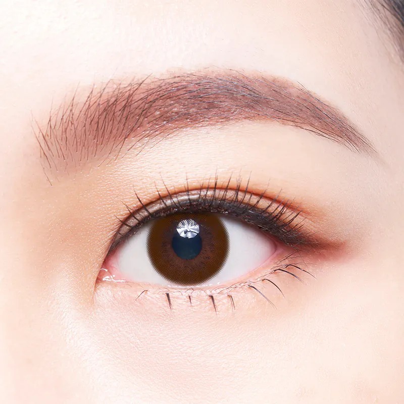 Miacare美若康 1 Day CONFiDENCE 綻美星宿棕｜日拋彩妝矽水凝膠隱形眼鏡｜每盒10片