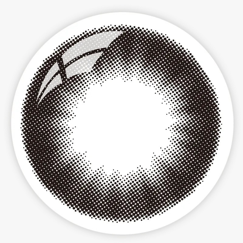 Miacare美若康 1 Day CONFiDENCE 綻美星宿黑｜日拋彩妝矽水凝膠隱形眼鏡｜每盒10片