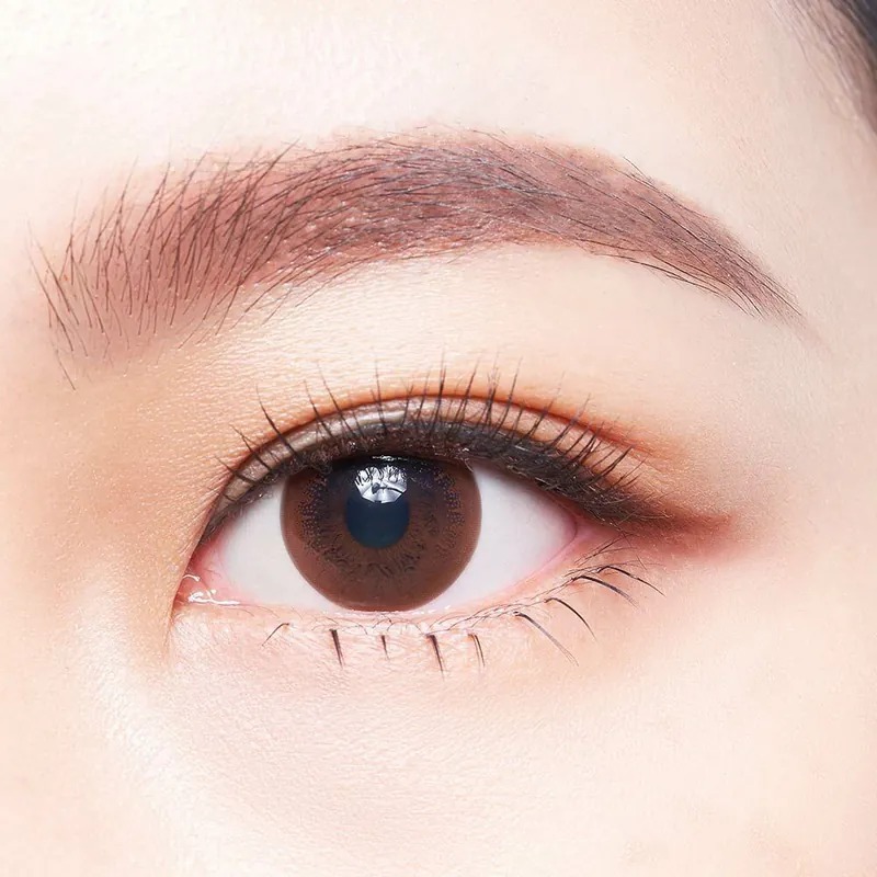 Miacare美若康 1 Day CONFiDENCE 綻美經典棕｜日拋彩妝矽水凝膠隱形眼鏡｜每盒10片