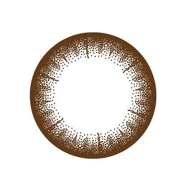 Miacare美若康 1 Day CONFiDENCE 綻美經典棕｜日拋彩妝矽水凝膠隱形眼鏡｜每盒10片