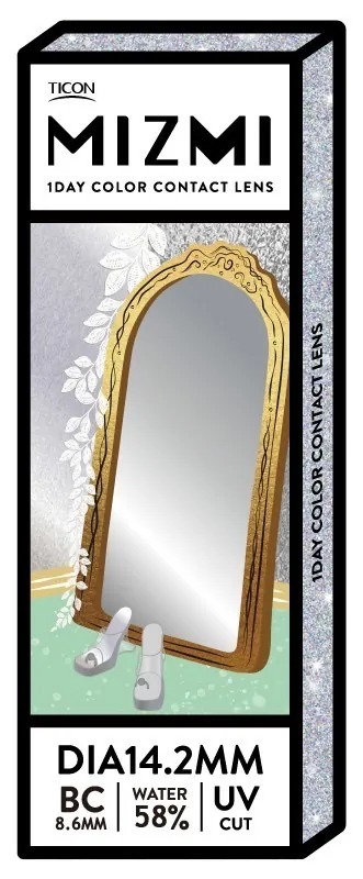 [Jessica代言] Mizmi 水見濾藍光 1 Day Queen Girl 女王少女心｜日拋彩妝隱形眼鏡｜每盒10片