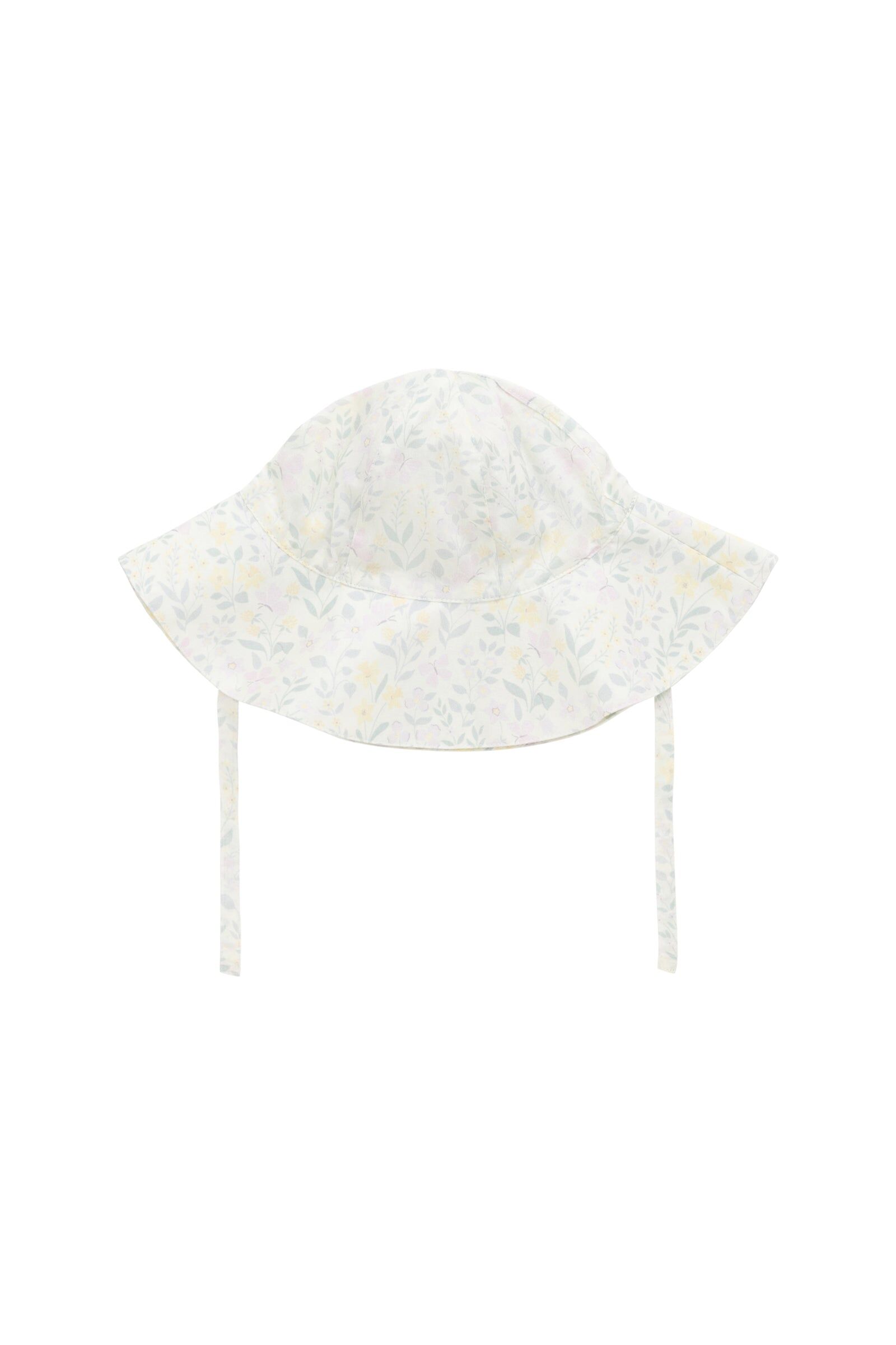 【預購】JAMIE KAY - Organic Cotton Noelle Hat（Daphne Egret）