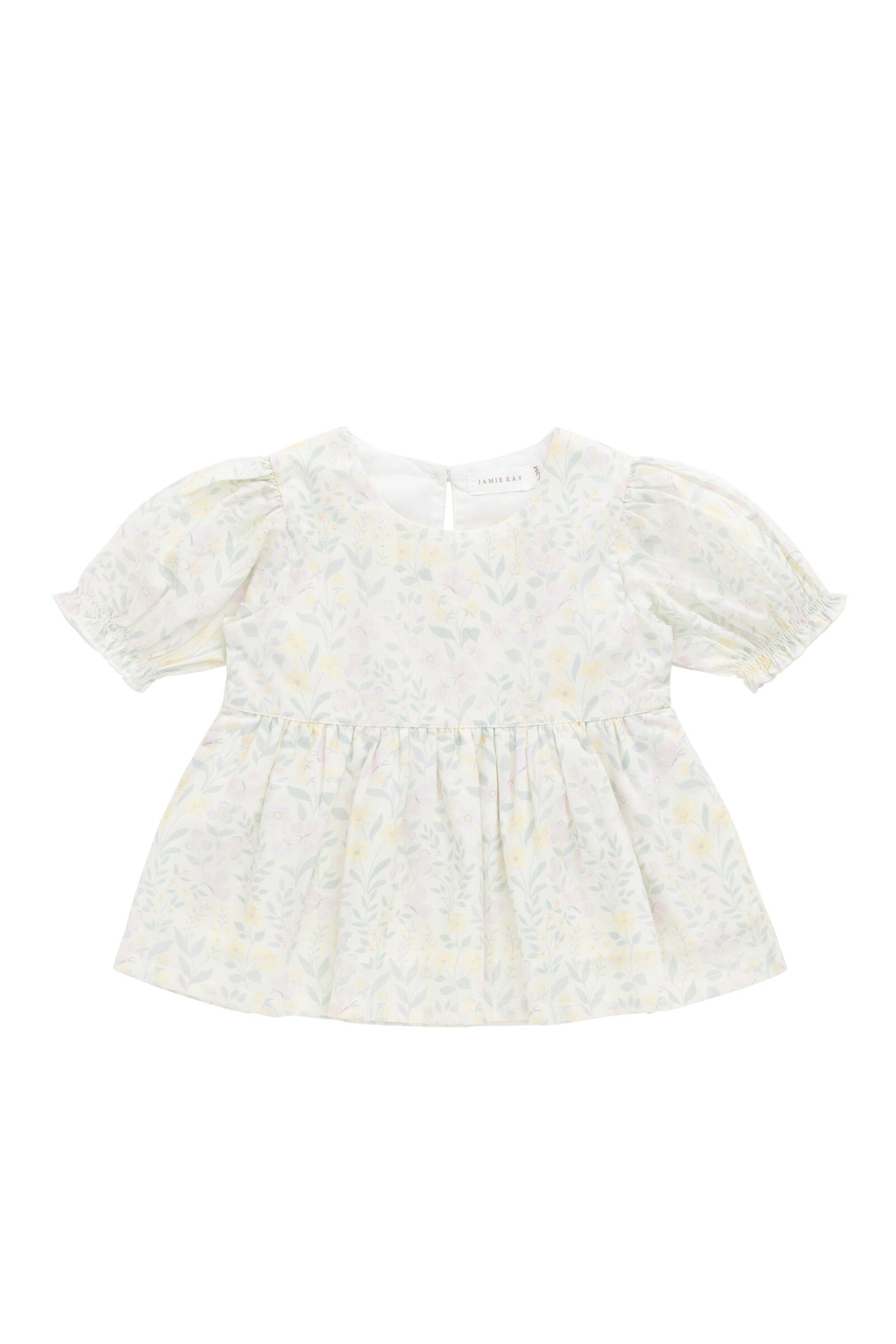 【預購】JAMIE KAY - Organic Cotton Samara Top（Daphne Egret）