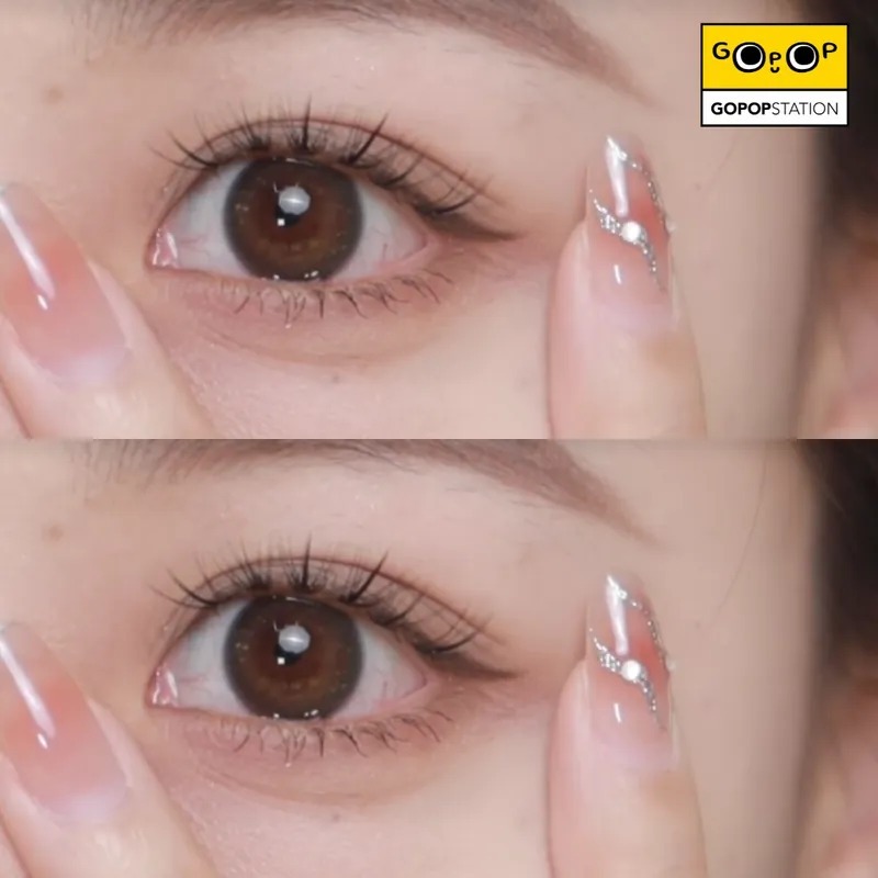 晶碩 Pegavision 香水維他命系列 黑蘭花｜日拋彩妝隱形眼鏡｜每盒10片