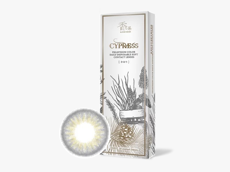 晶碩 Pegavision 香水系列 薰衣草灰｜日拋彩妝隱形眼鏡｜每盒10片