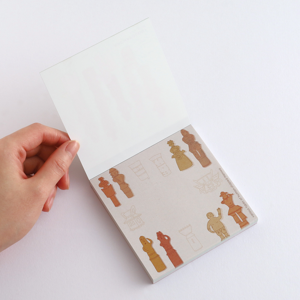 考古學_古墳時代 100枚 方形便條本 ｜日本STUDY HOLIC