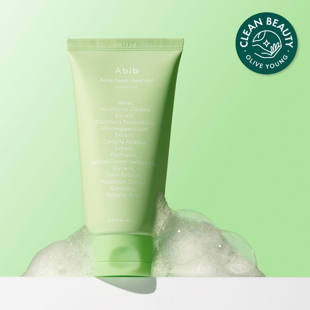 [ Abib ] Acne Foam cleanser Heartleaf Foam 150ml