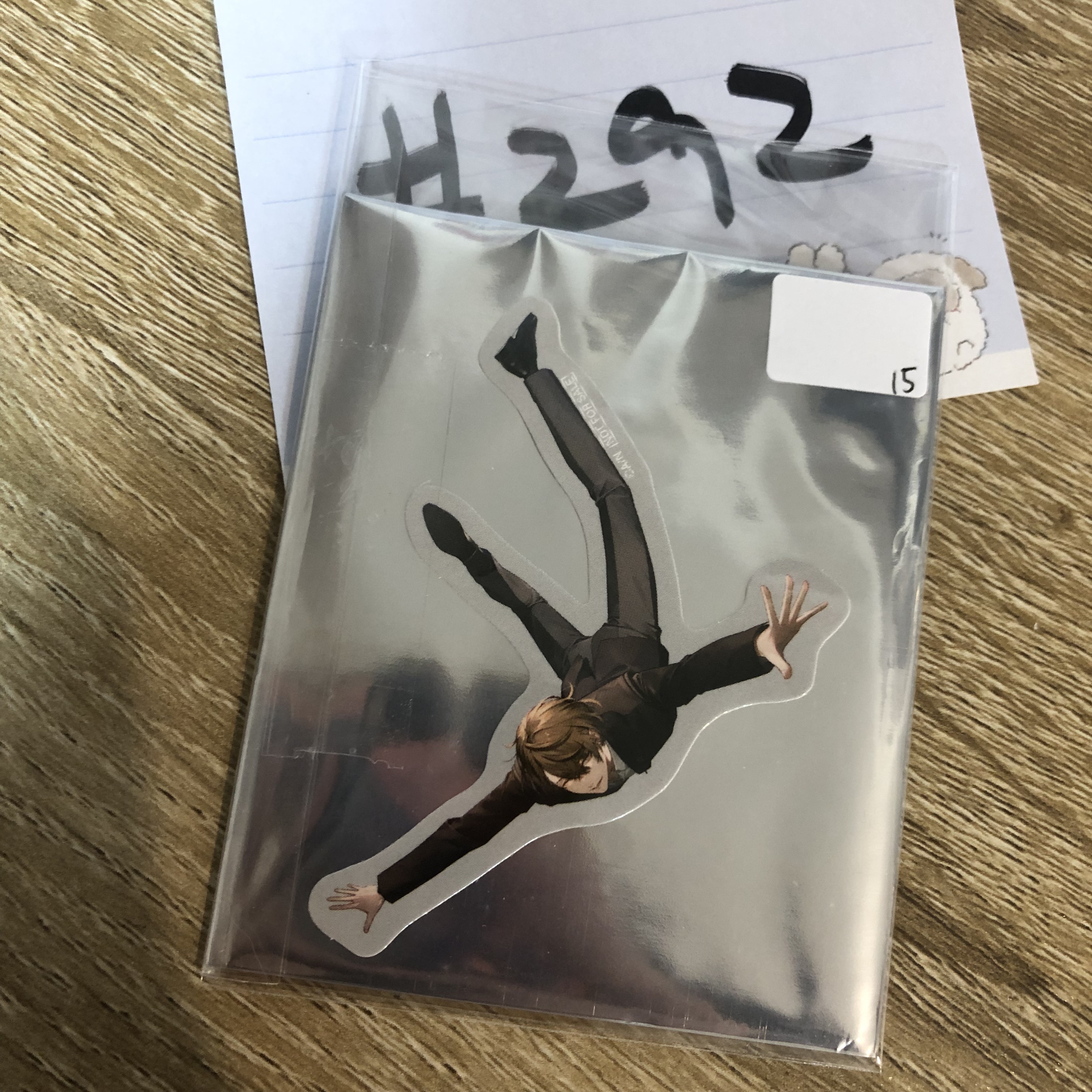 彩虹社  加賀美 貼紙#292