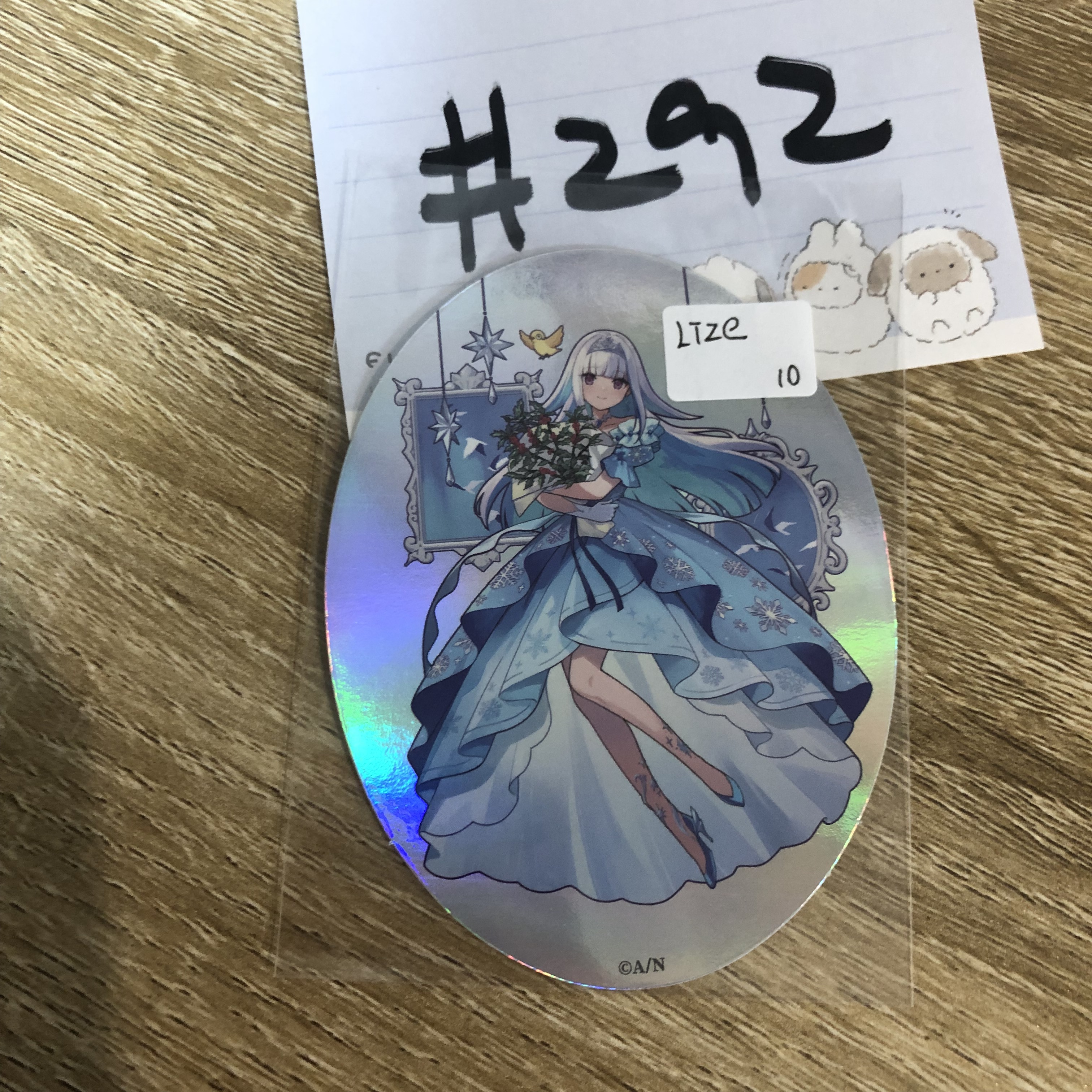 彩虹社  LIZE 貼紙#292