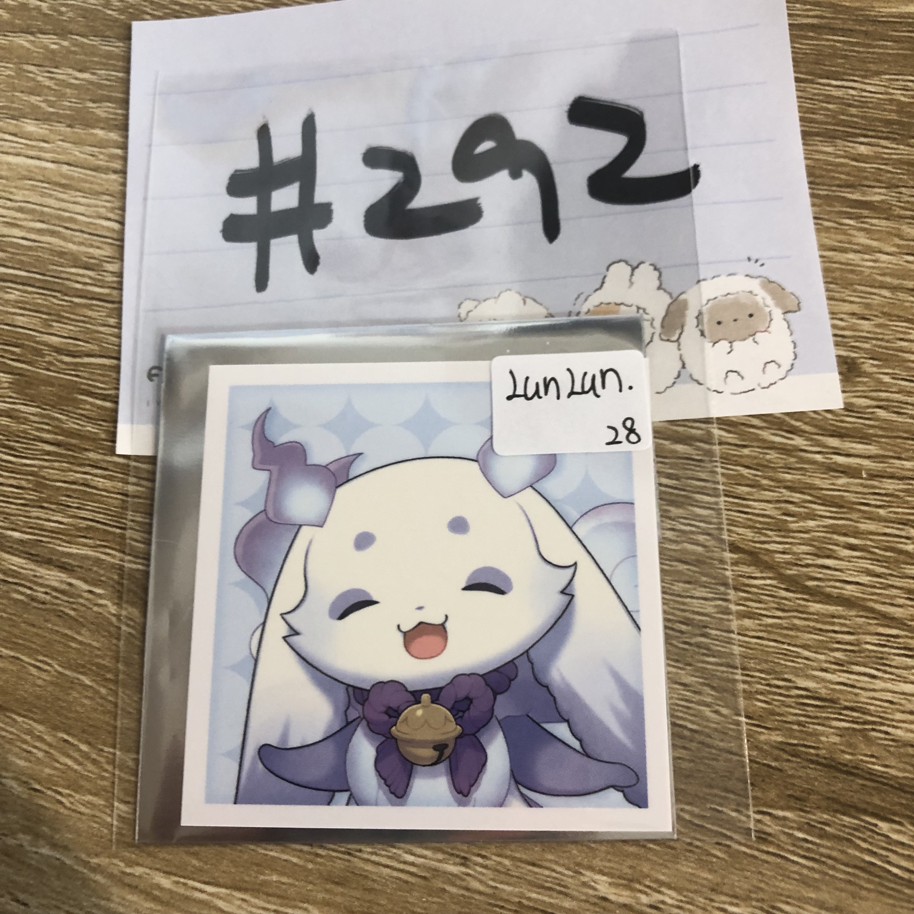 彩虹社 LUNLUN 貼紙#292