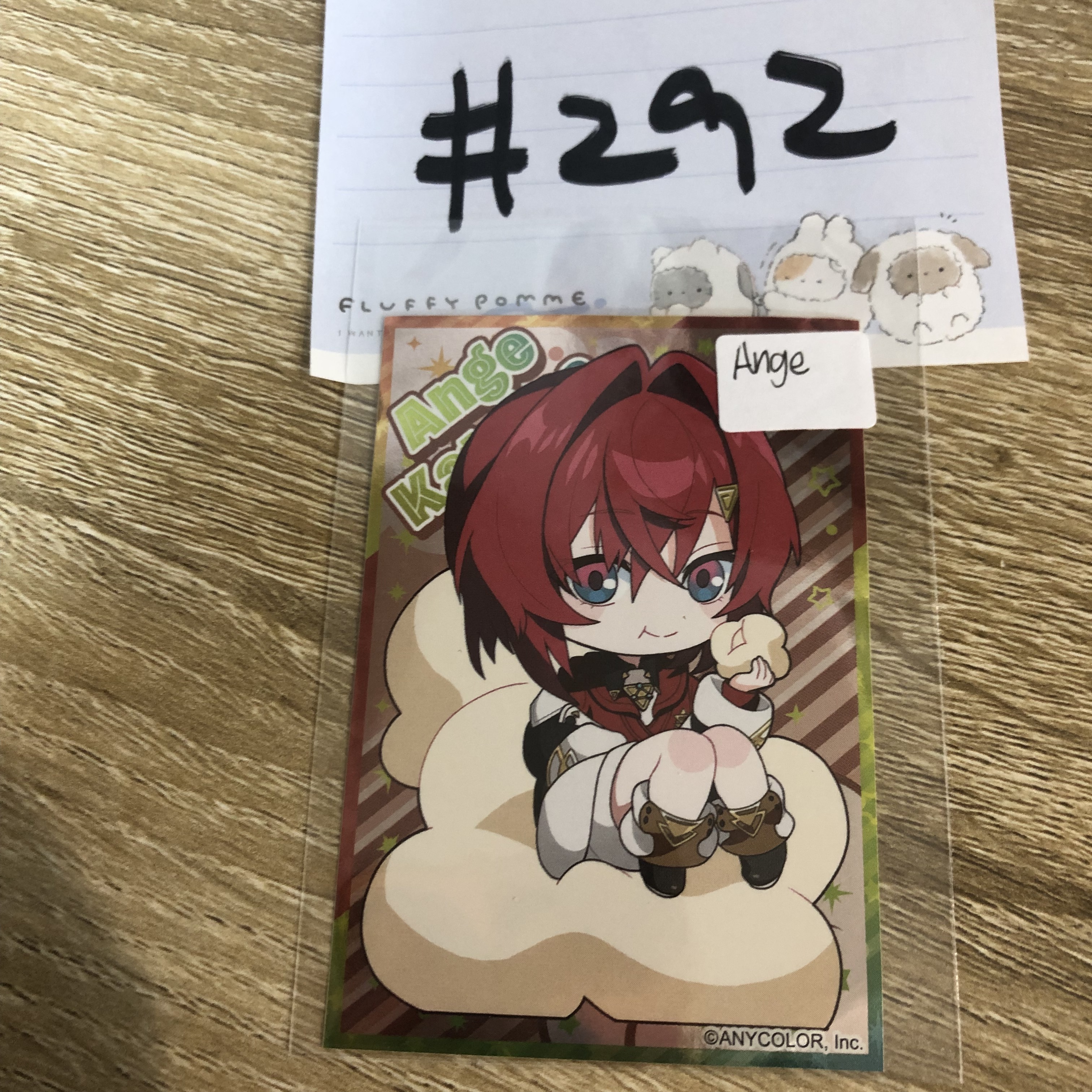 彩虹社 ANGE  貼紙#292