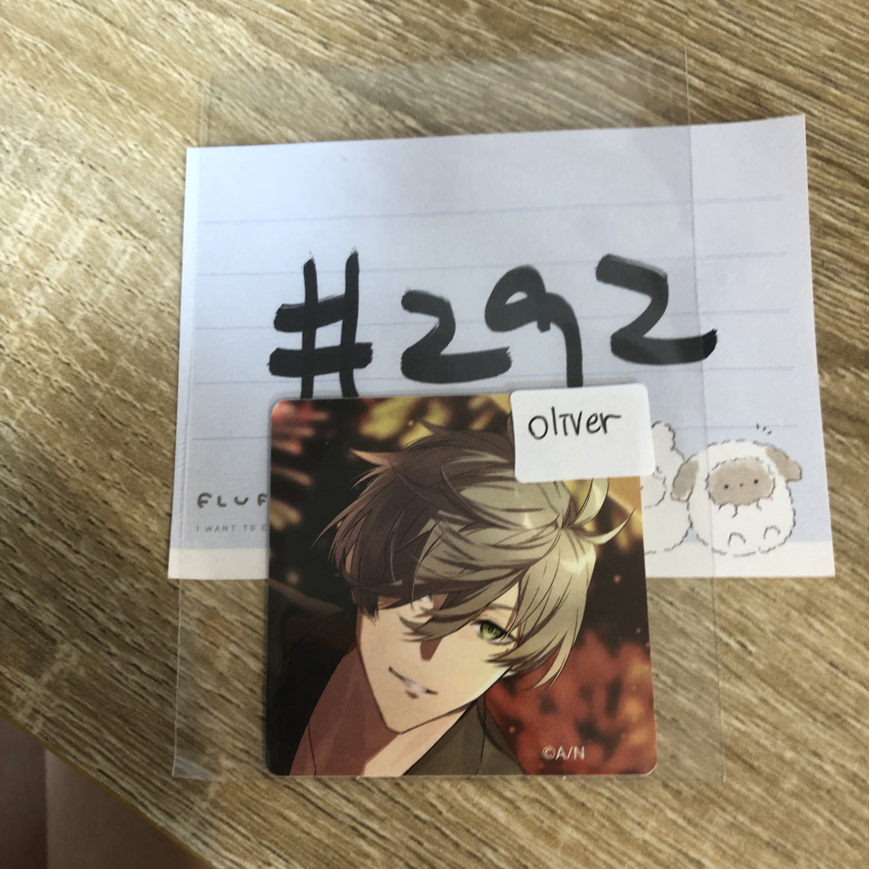 彩虹社 OLIVER  貼紙#292