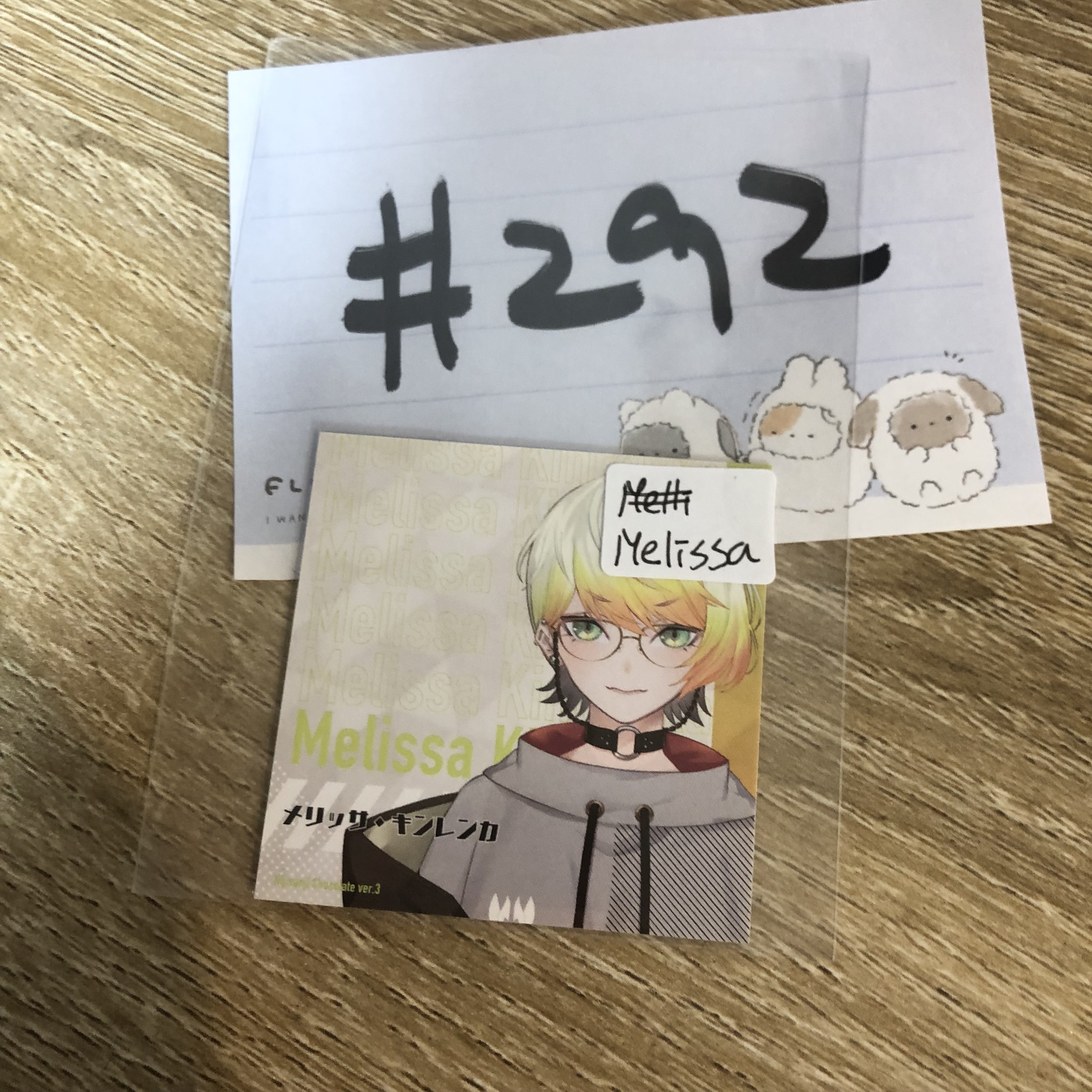 彩虹社 MELISSA 貼紙#292