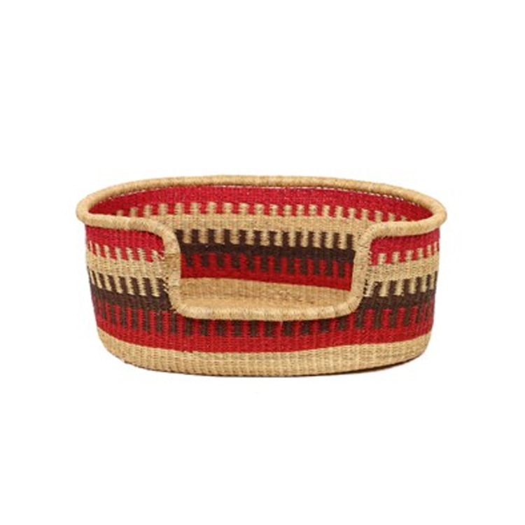 手工編織籃 - Ashaunta S 附軟墊