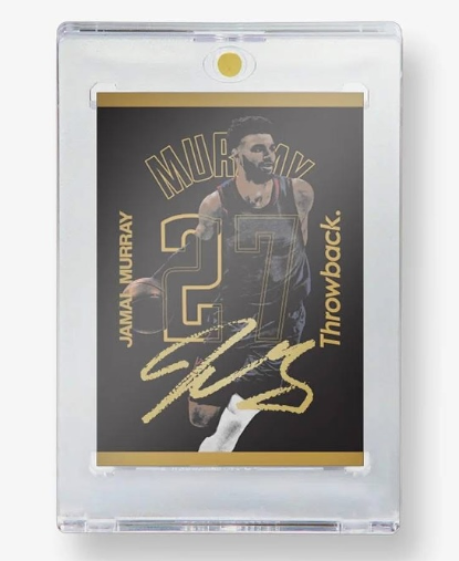 NBA球員卡 Jamal Murray - 2023Throwback Card 無官方認證 僅澳洲實體店活動背書
