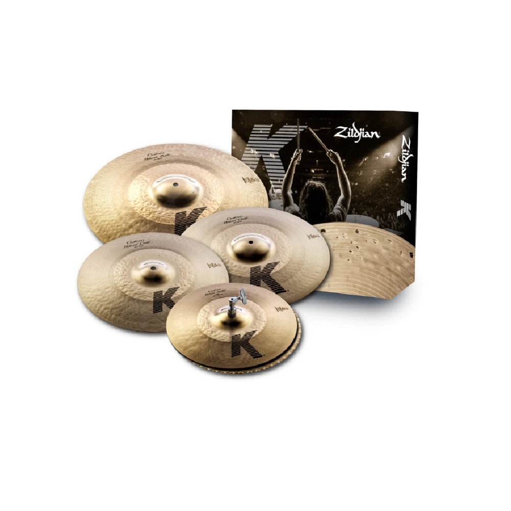 Zildjian Zildjian / K Custom Hybrid Cymbal Pack 銅鈸套鈸組 (K1250) — 三峽鼓 / 打擊｜YA! 玩音樂