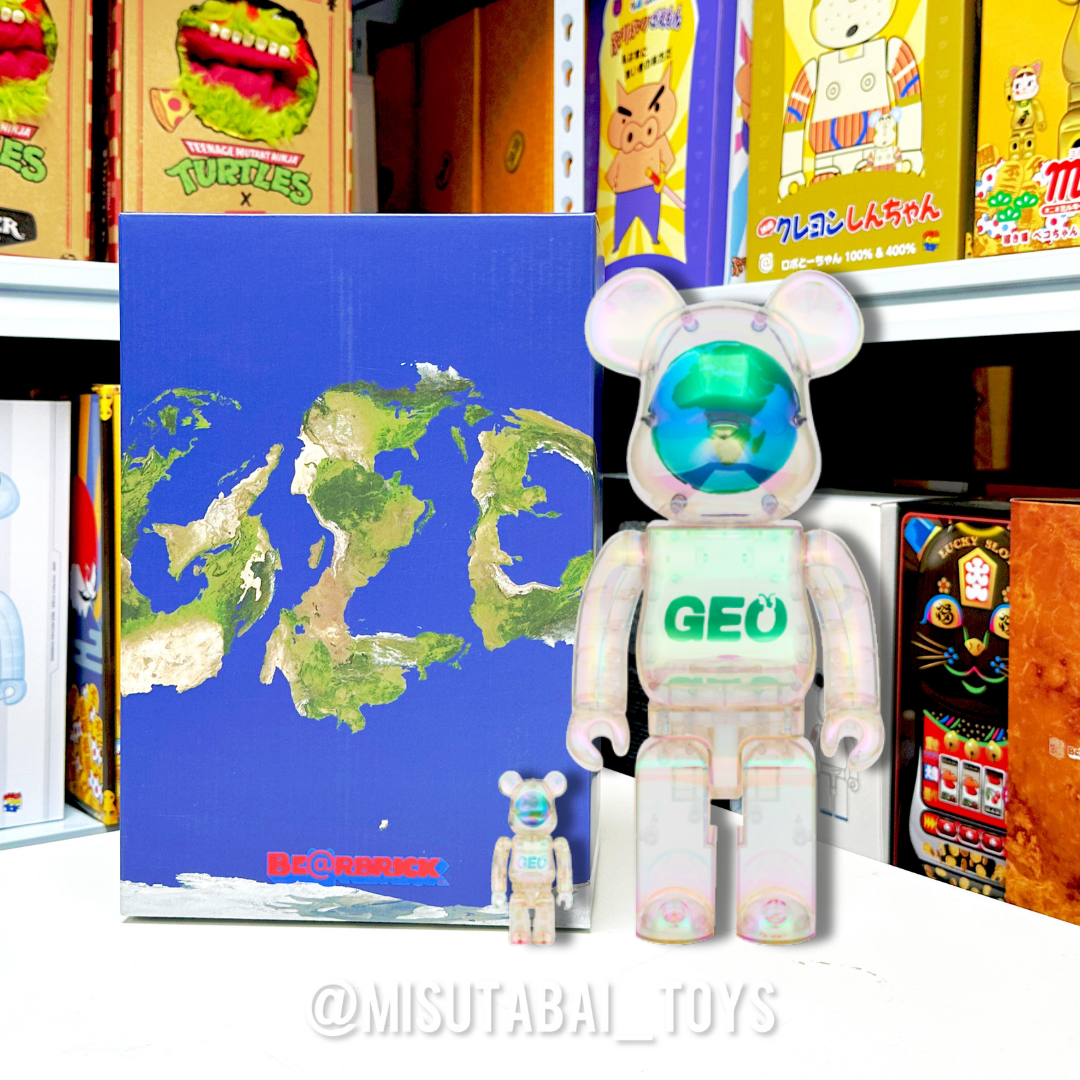 100%+400% BE@RBRICK GEO EARTH