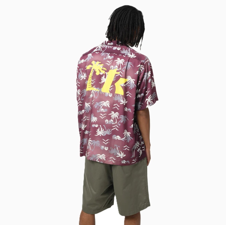 10/16 RE-STOCK: BOWWOW x DJ MURO'S 2025 TK RECORDS HAWAIIAN SHIRT SUNBURN - PURPLE PRE ORDER ITEM (預訂中)