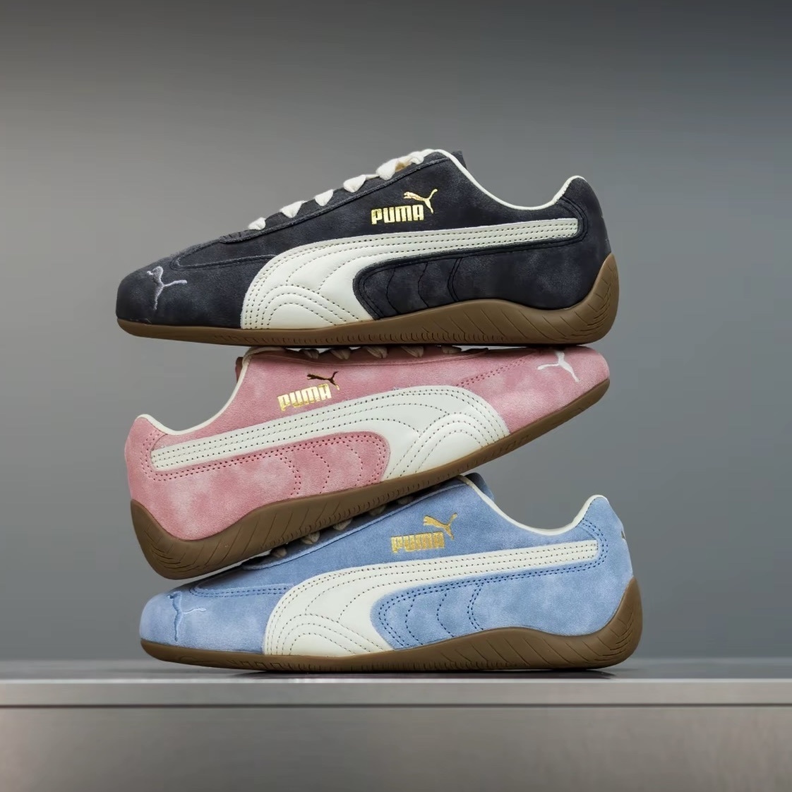 PUMA SPEEDCAT FADED 麂皮 復古賽車鞋 德訓鞋 403688-01-03-04