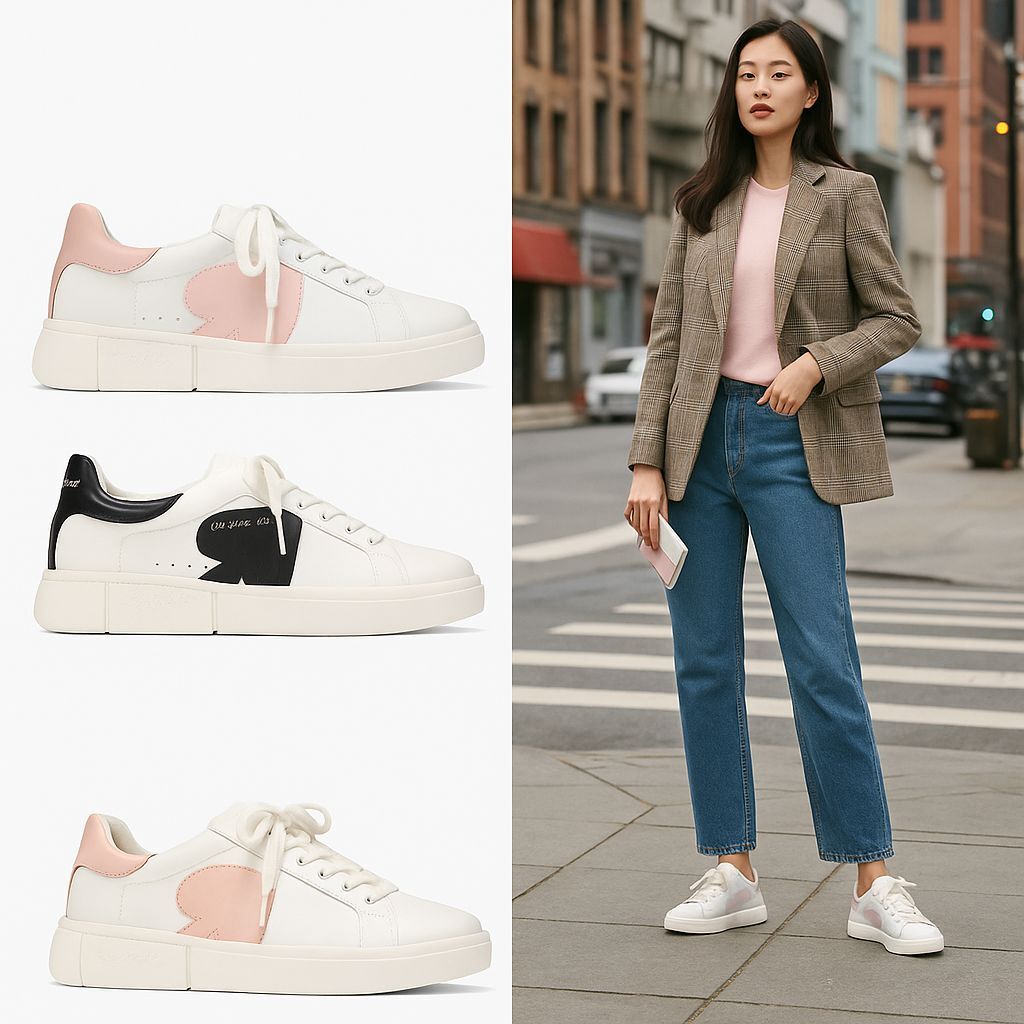 【預購】Kate Spade LL0705642 小白鞋