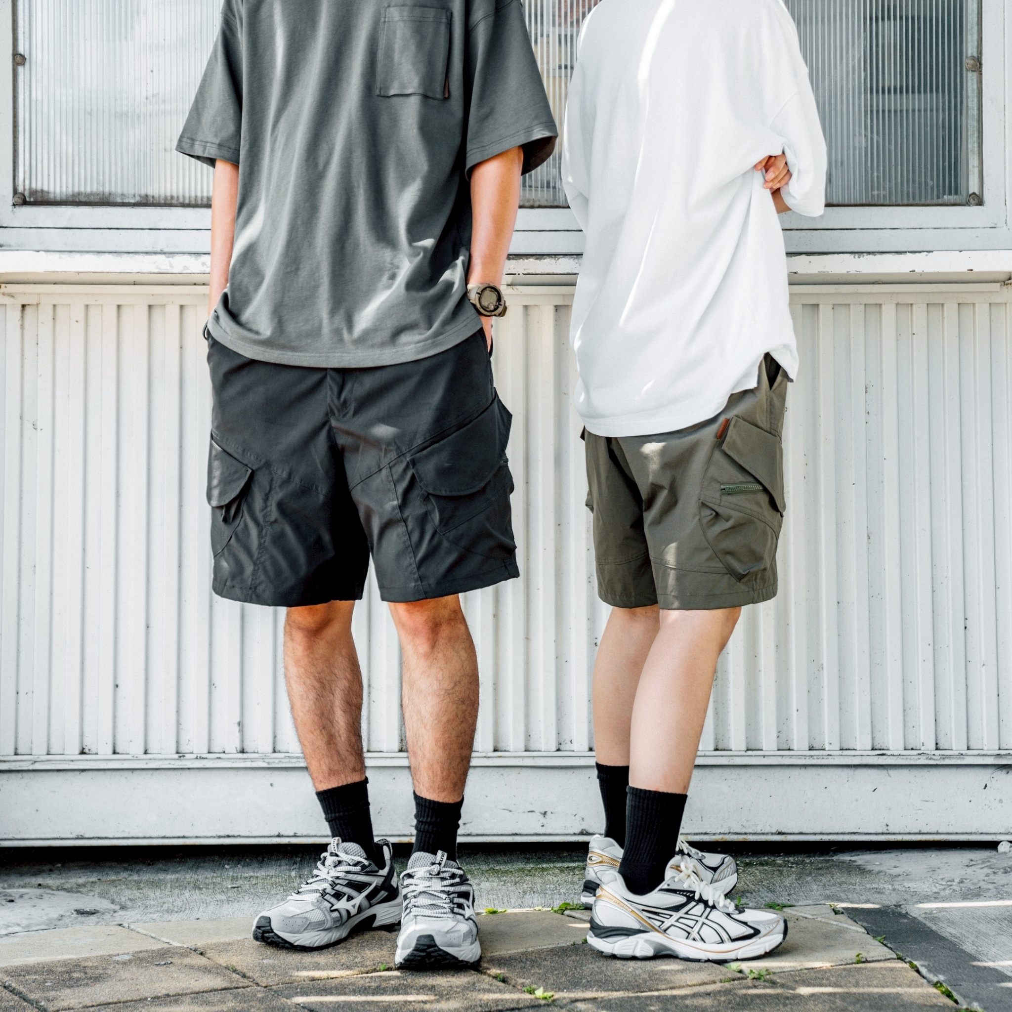 SBG 立體剪裁多功能口袋短褲 SB1626