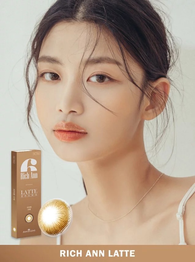 ANN365 Rich Ann 1 Day Latte Brown 牛奶咖啡｜日拋彩妝隱形眼鏡｜每盒6片/18片