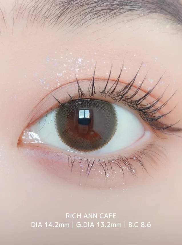 ANN365 Rich Ann 1 Day Cafe Choco 可可咖啡｜日拋彩妝隱形眼鏡｜每盒6片/18片