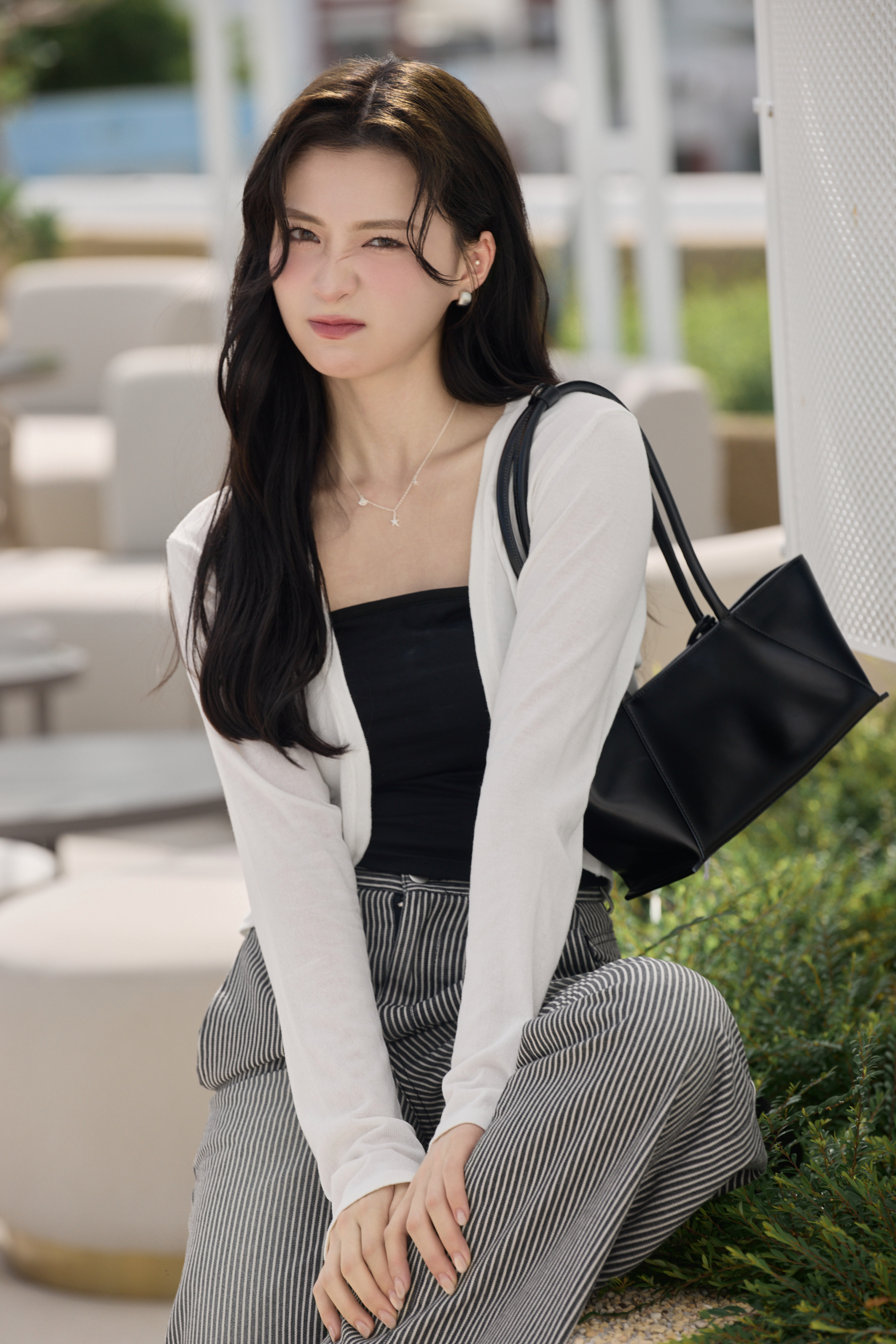 Gmade/輕薄冰感防曬坎肩小外套-白