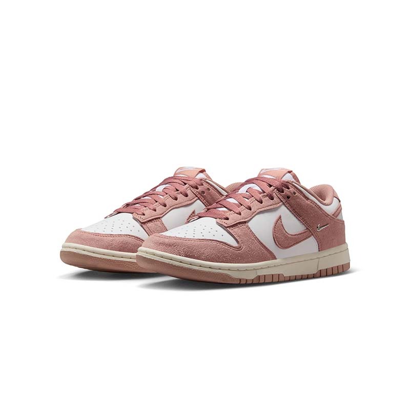 Nike Dunk Low 休閒鞋 麂皮 女鞋 玫瑰粉 IB4417-102 [國內代購]