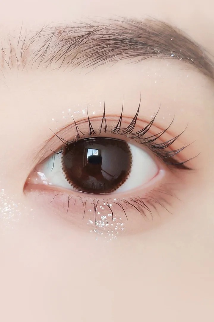 [15.0 mm] ANN365 Just Mega 1 Month Choco｜月拋彩妝隱形眼鏡｜每盒2片