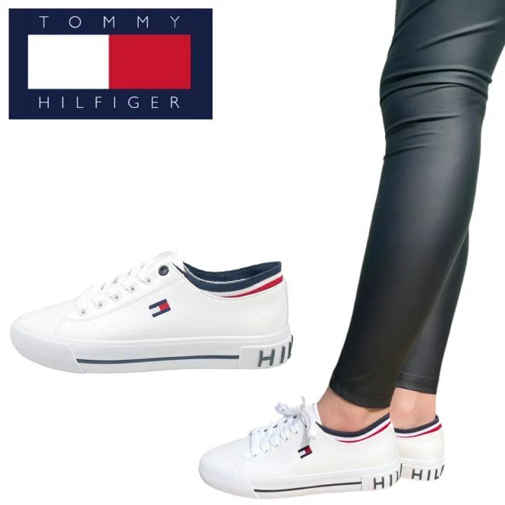 【預購】Tommy Hilfiger LL0705647 小白鞋