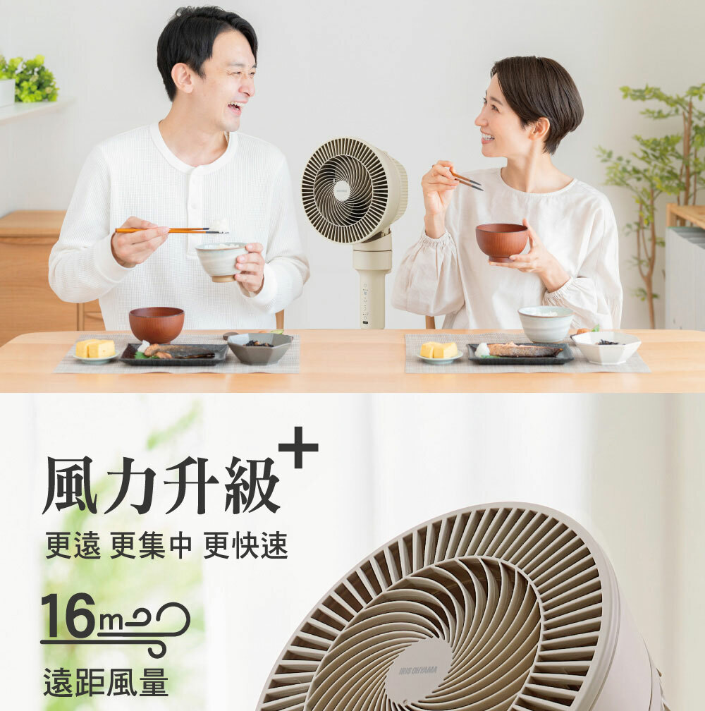 IRIS 直立式落地換氣風扇 (遙控款) STF-AC15T