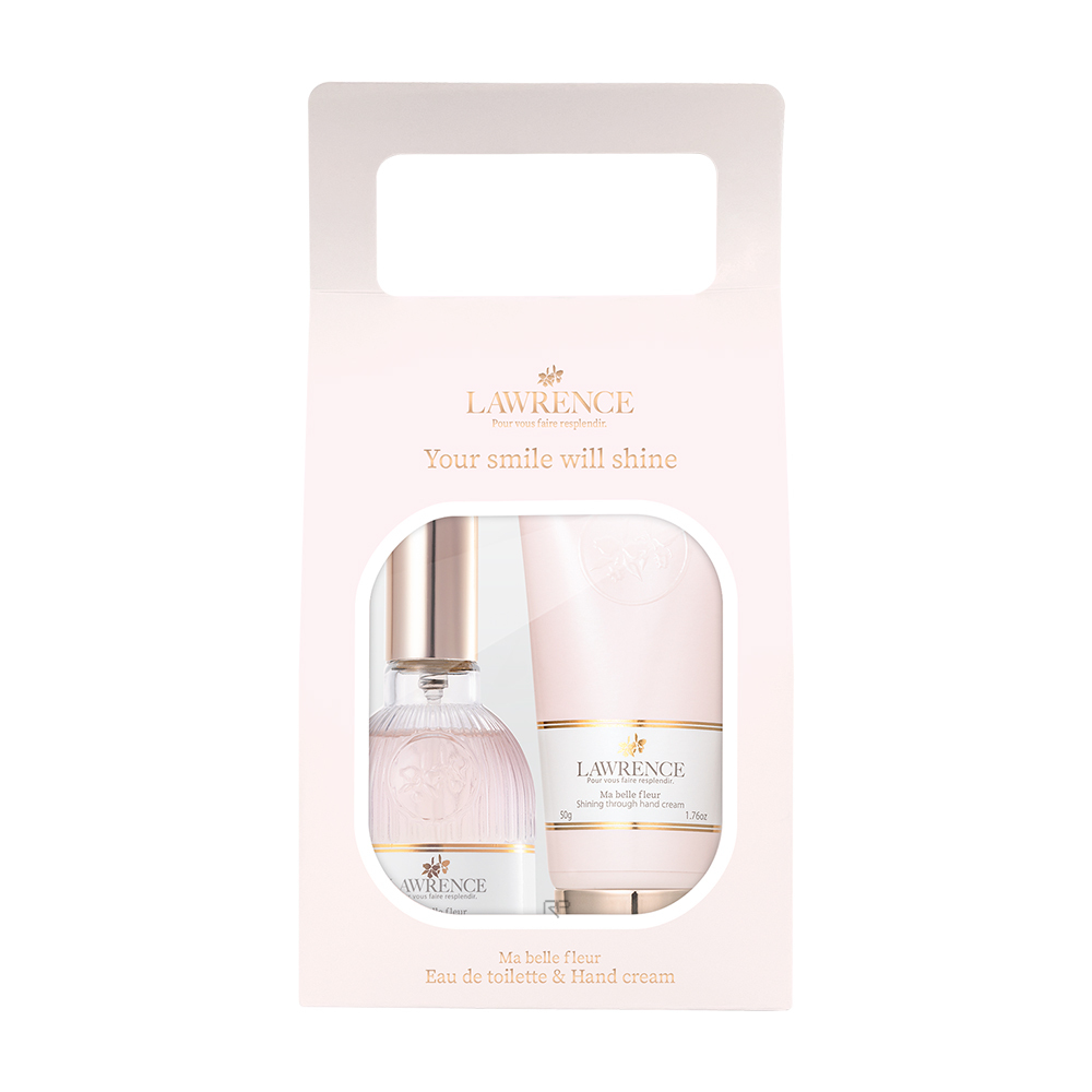 LAWRENCE 柔綸絲-粉漾 閃閃惹人疼香水禮盒