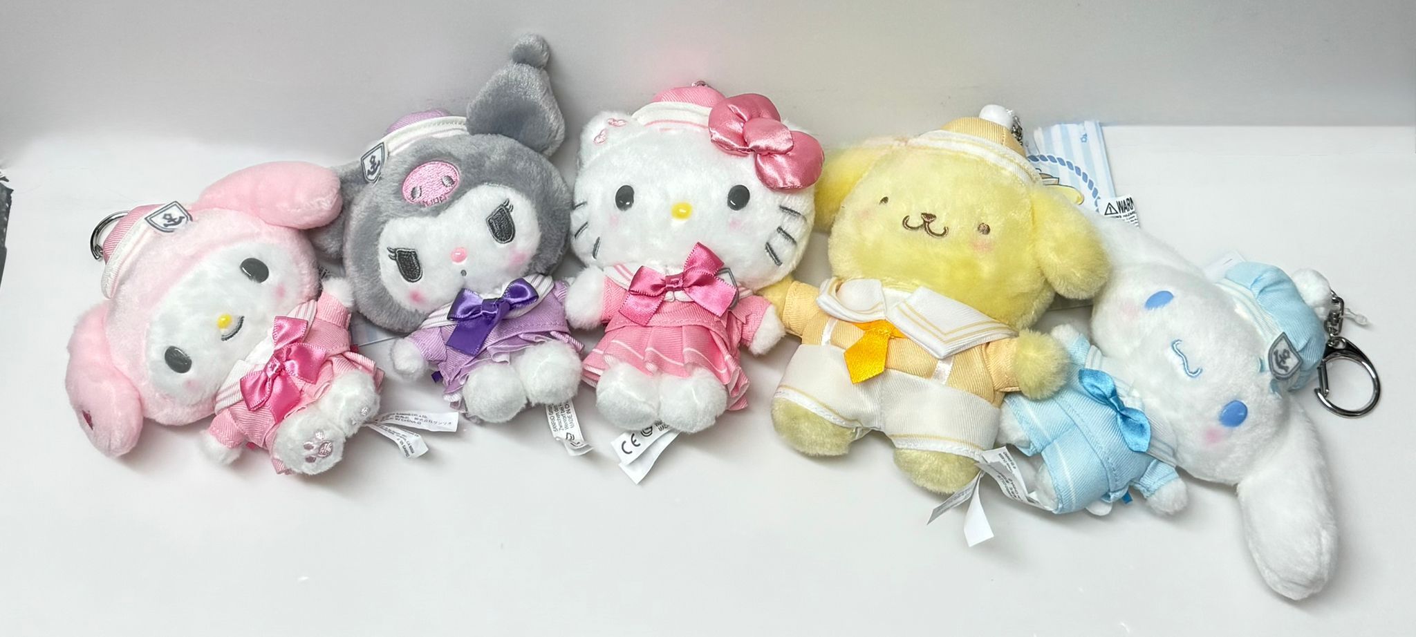 Sanrio 水手服 鎖匙扣公仔