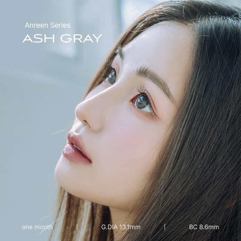ANN365 Anreen 1 Month Ash Gray 煙霞灰｜月拋彩妝隱形眼鏡｜每盒2片
