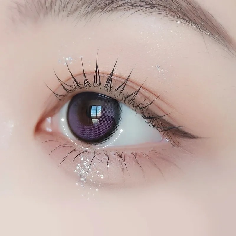 ANN365 Anreen 1 Month Pink Violet 晚霞紫｜月拋彩妝隱形眼鏡｜每盒2片