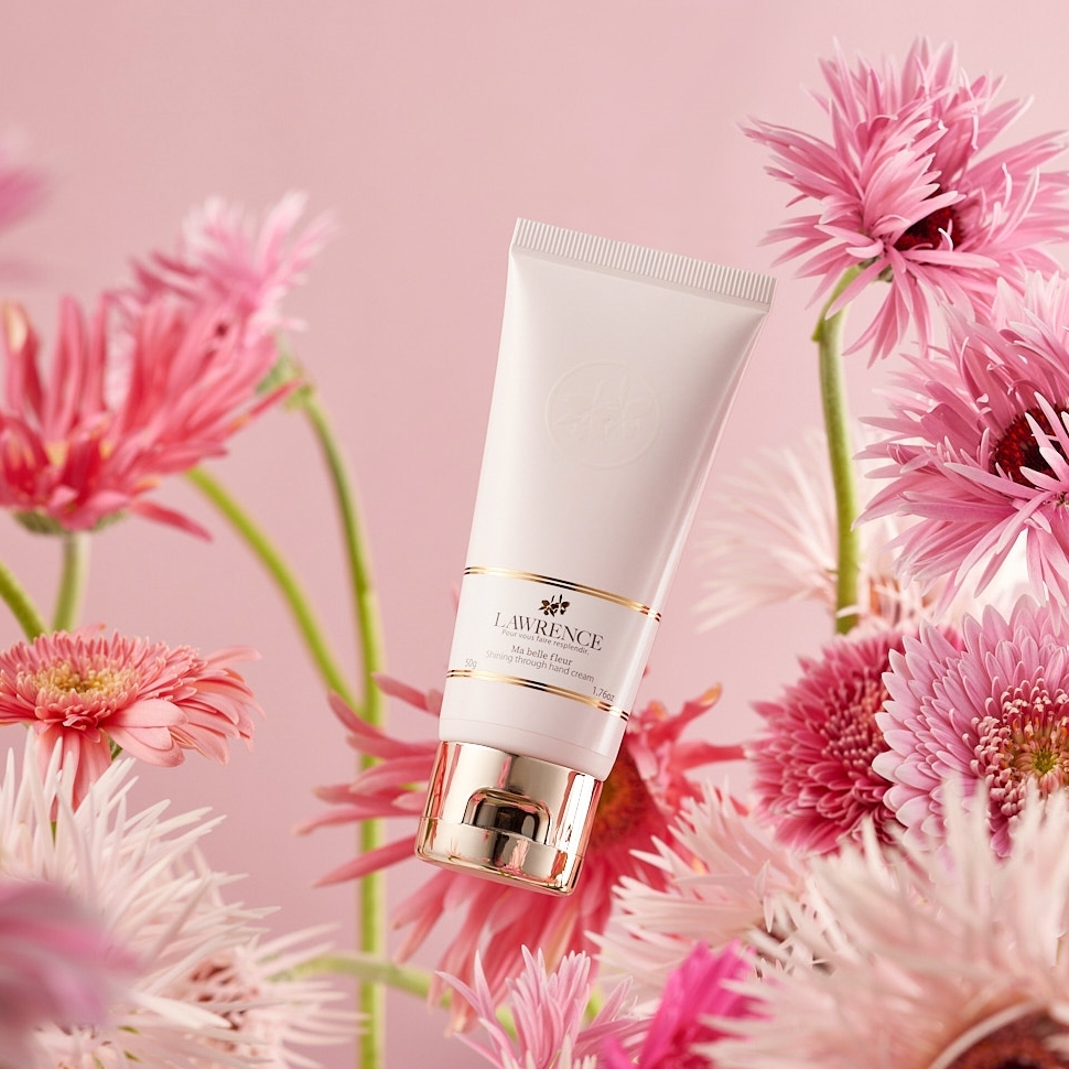 LAWRENCE 柔綸絲-粉漾 手護魔鏡禮物組