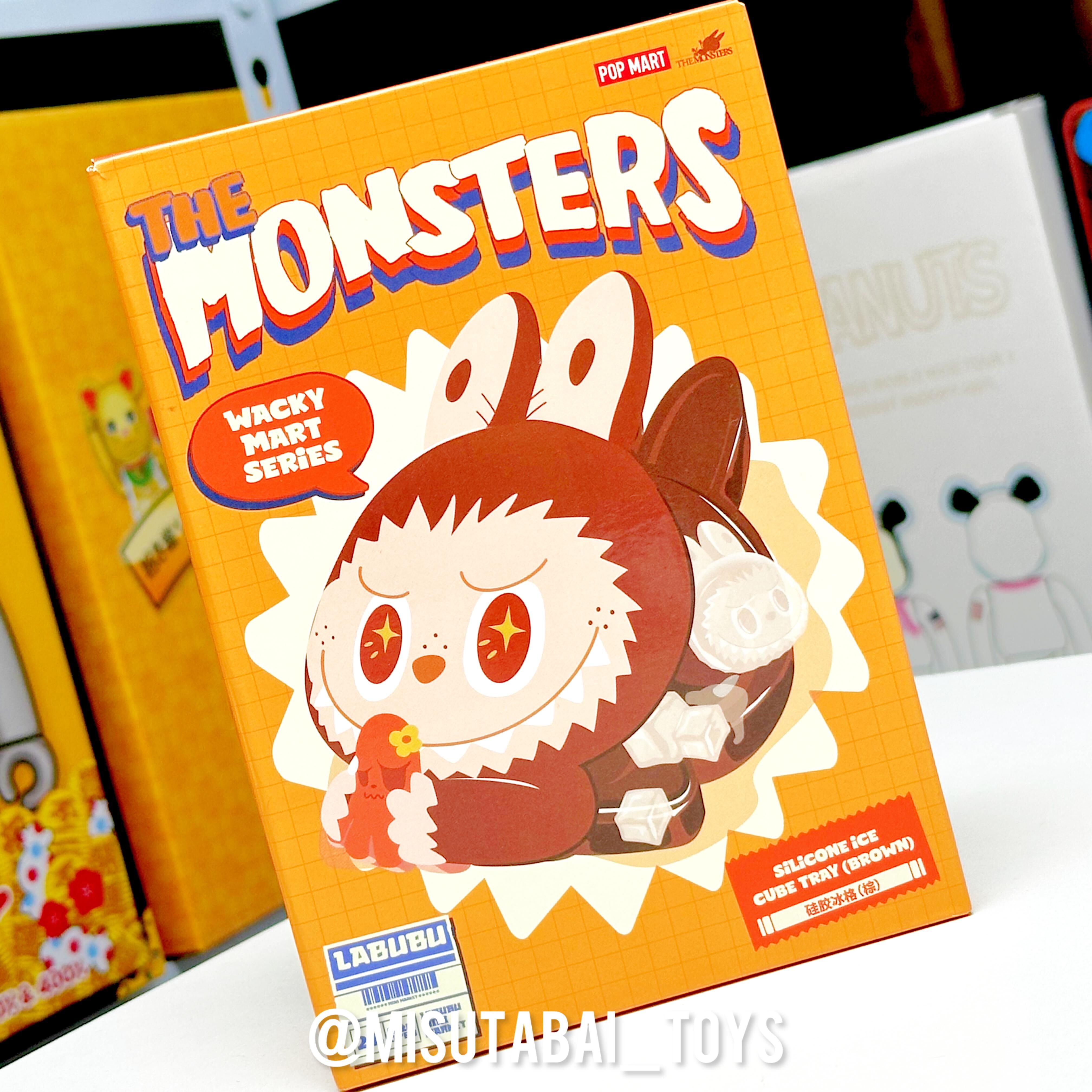 Labubu THE MONSTERS怪味便利店系列-Sillcone Ice Cube Tray ( Brown )