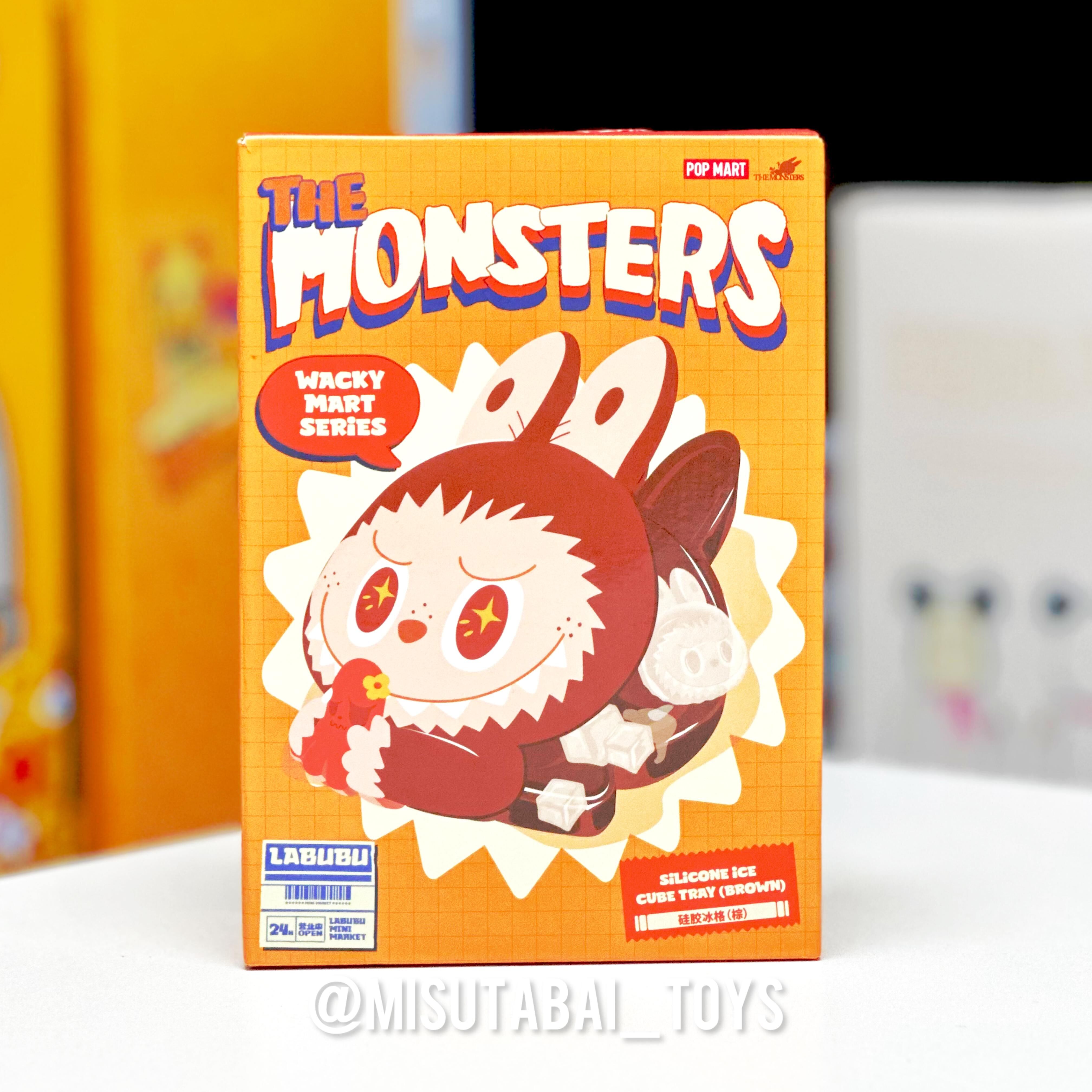 Labubu THE MONSTERS怪味便利店系列-Sillcone Ice Cube Tray ( Brown )