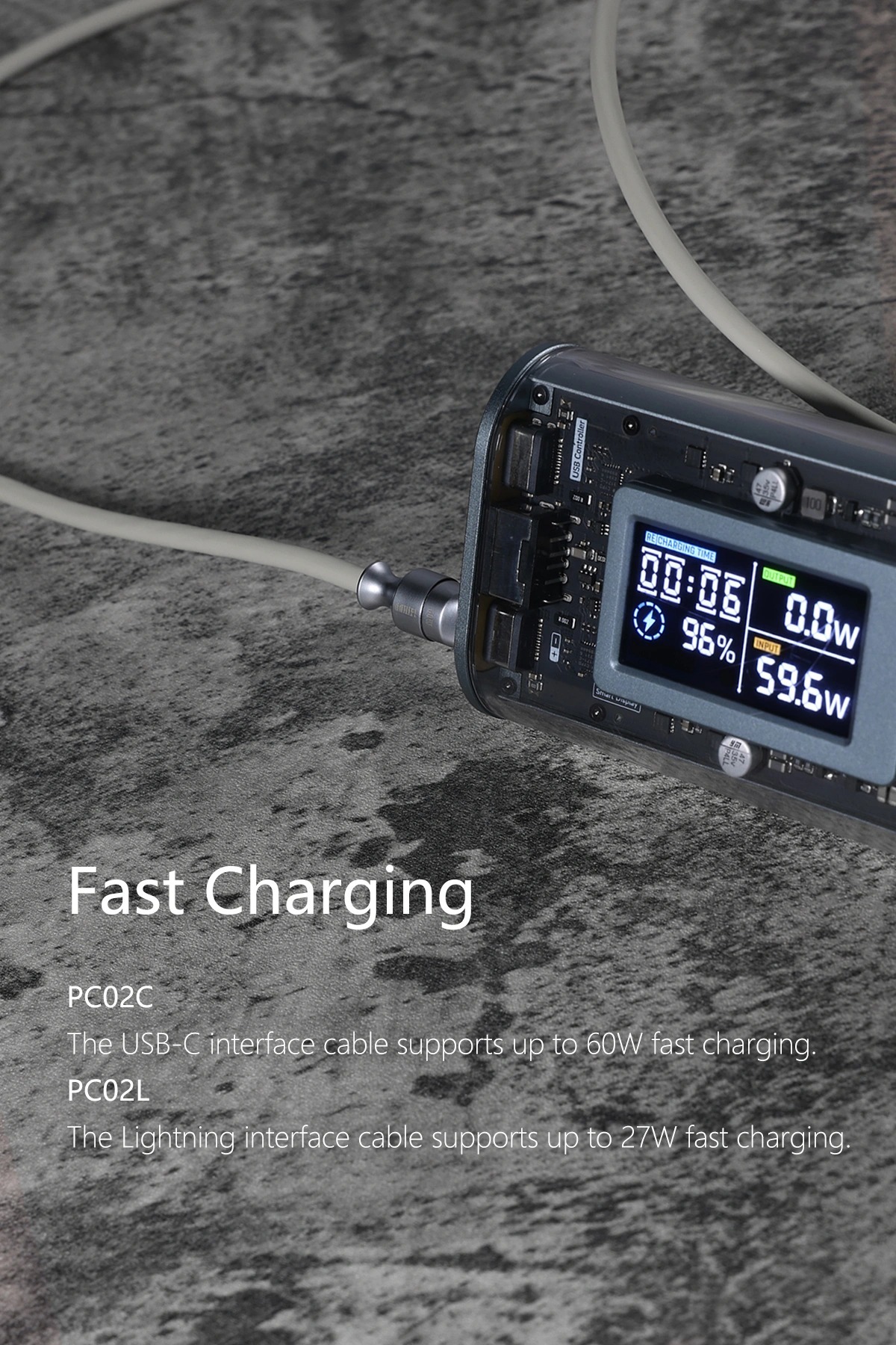 ddHiFi PC02C Retro-style Fast Charging Data Cable