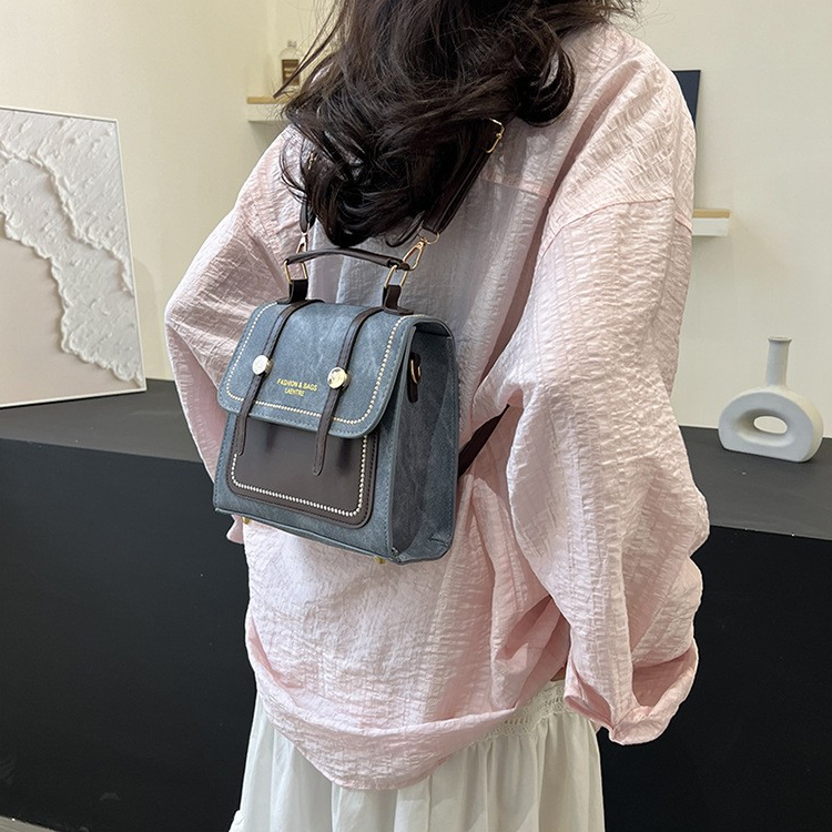 Vintage Commuter-Style Dual Carry Backpack