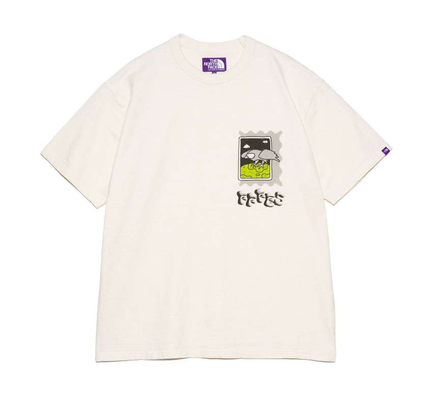 THE NORTH FACE 紫標 / FFFES pattern T-shirt /   JUL25