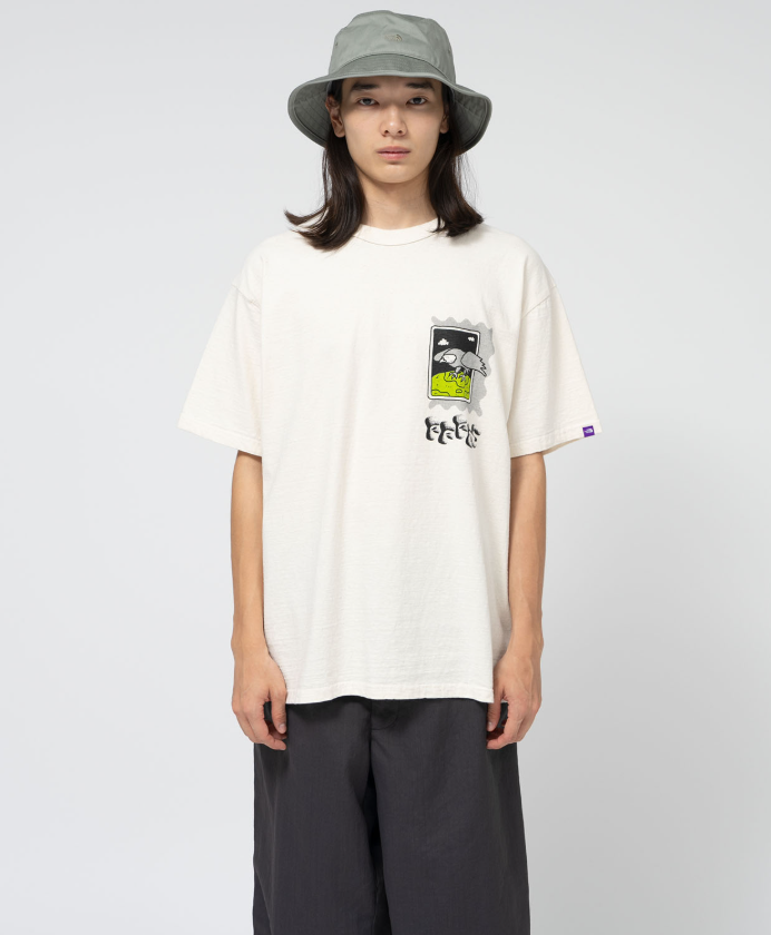 THE NORTH FACE 紫標 / FFFES pattern T-shirt /   JUL25