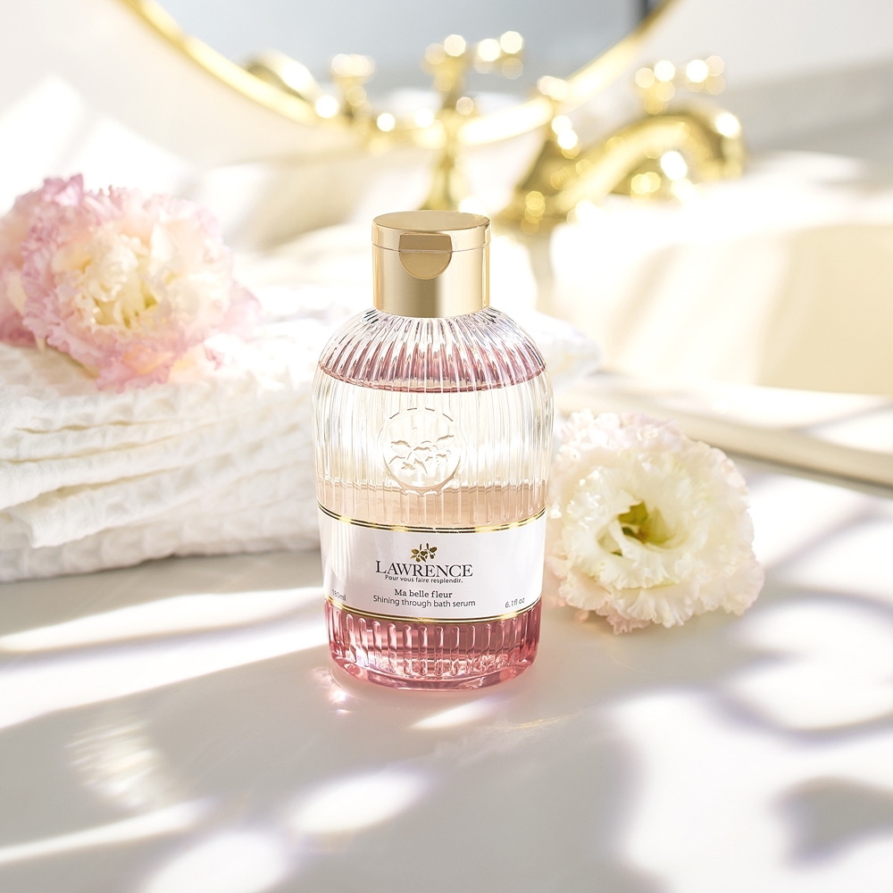 LAWRENCE 柔綸絲-粉漾 溫感風呂精華油180ml