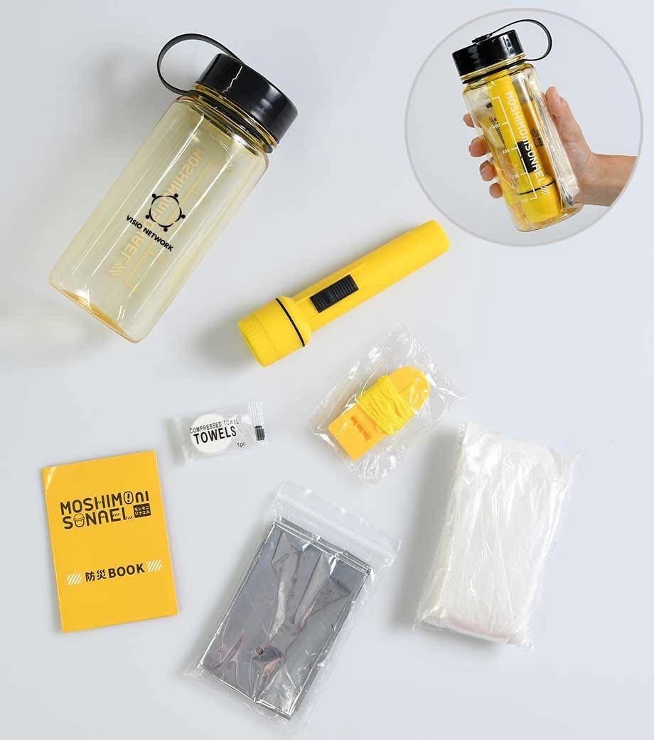 日本Moshimoni Sonaeru 防災瓶 7件套