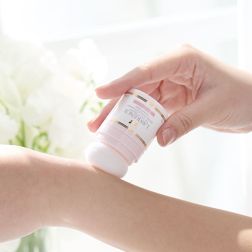 LAWRENCE 柔綸絲-粉漾 輕感抗油防曬粉10g