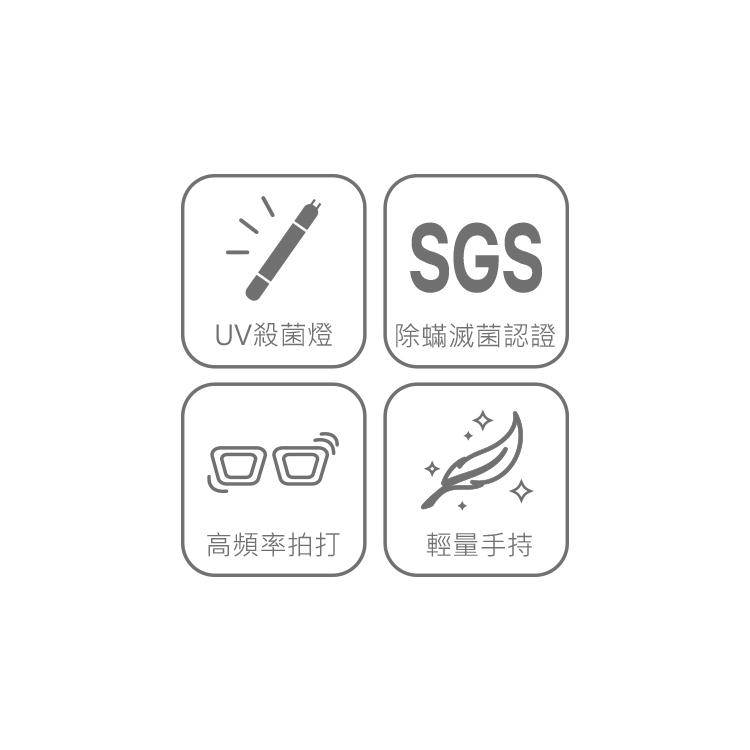 HCF140DM 專業拍打式除塵蟎刷頭