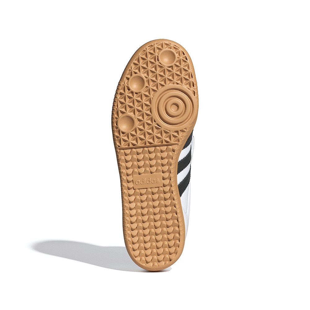 Adidas Samba LT W 男鞋 女鞋 白黑金色 翻蓋鞋舌 德訓鞋 舒適 復古 休閒鞋 IG4279